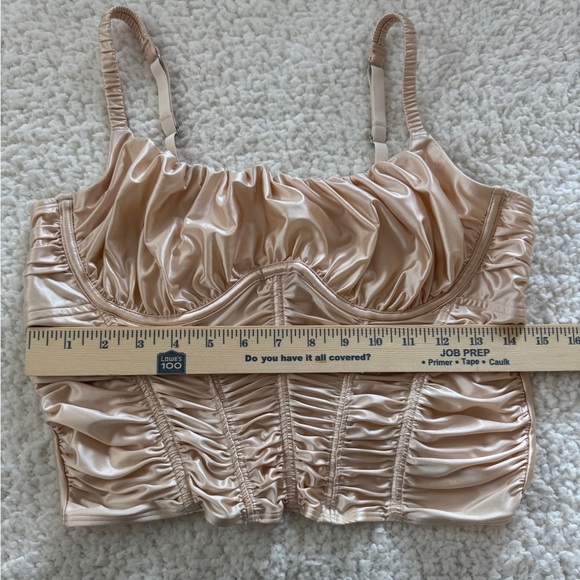 Hollister Gilly Hicks corset bra top-Y2K soft grunge-early 2000s revival large - Picture 4 of 5